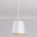 Allson 3 Light 16 inch Matte White Pendant Ceiling Light